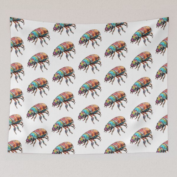Item preview, cute colorful dairy cow isopod designed and sold by At-Brothers.