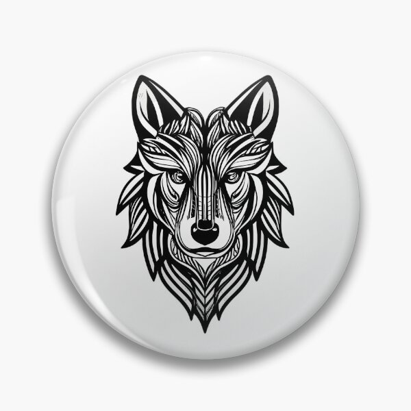 Item preview, wolf designed and sold by Robert Pląder.