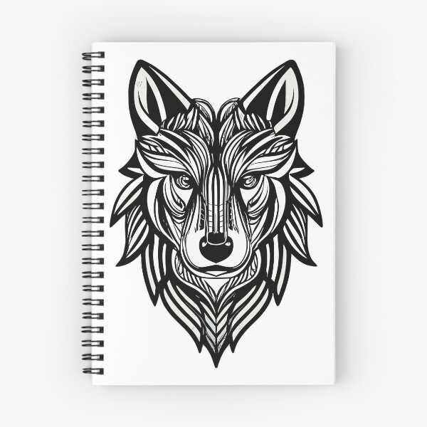 Item preview, wolf designed and sold by Robert Pląder.