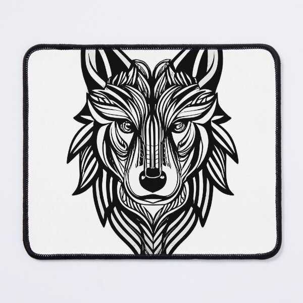 Item preview, wolf designed and sold by Robert Pląder.