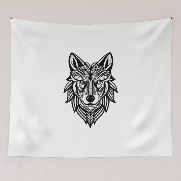 Item preview, wolf designed and sold by Robert Pląder.