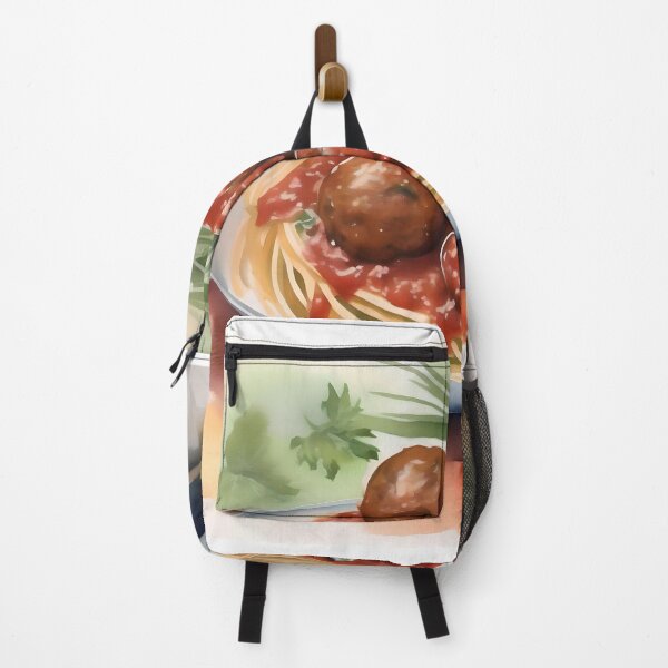 Item preview, National Spaghetti Day D - January 4 - Watercolor & Pen designed and sold by Oldetimemercan.