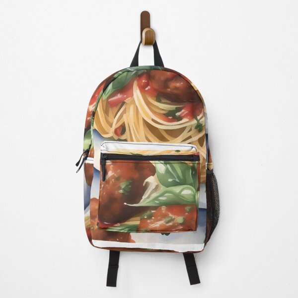 Item preview, National Spaghetti Day E - January 4 - Watercolor & Pen designed and sold by Oldetimemercan.