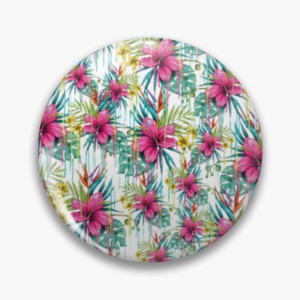 Item preview, Great waves of flowers designed and sold by BIZARRE PRINTS.