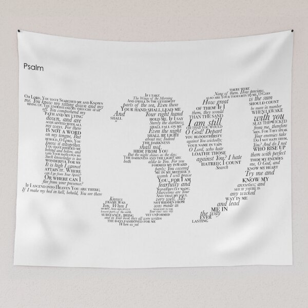 Item preview, Psalm 139 Blk designed and sold by ACAmes.