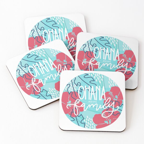 Item preview, Ohana Means Family Cute Hawaiian Family Movie Modern Floral  designed and sold by serafineaandd.