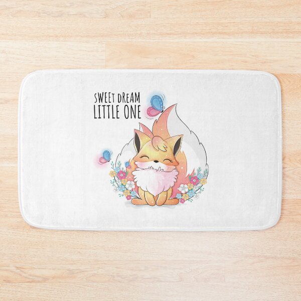 Item preview, Cute little fox with flower, little cat with flower and butterfly, fox with butterfly flower designed and sold by GreyStanzione1.