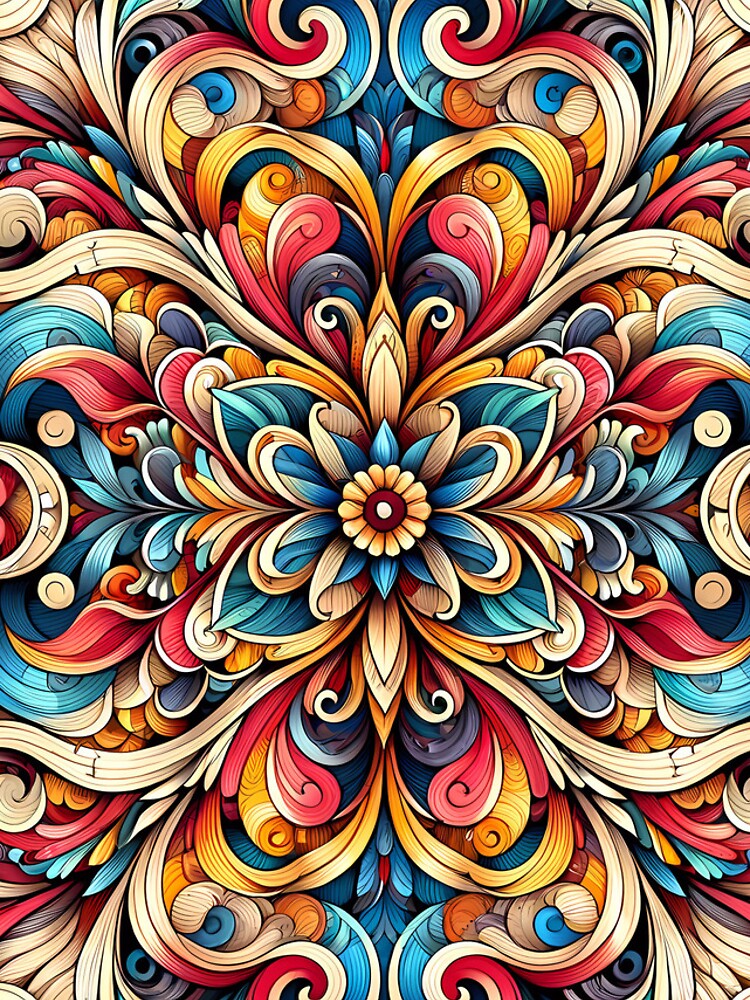 Thumbnail 4 of 4, iPhone Case, Intriguing Colorful Pattern designed and sold by NeatSplash.