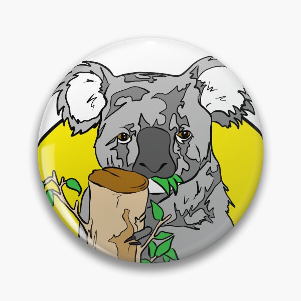 Item preview, Koala eating Eucalyptus | Gift for Koala Lover designed and sold by Marian Murdoch.