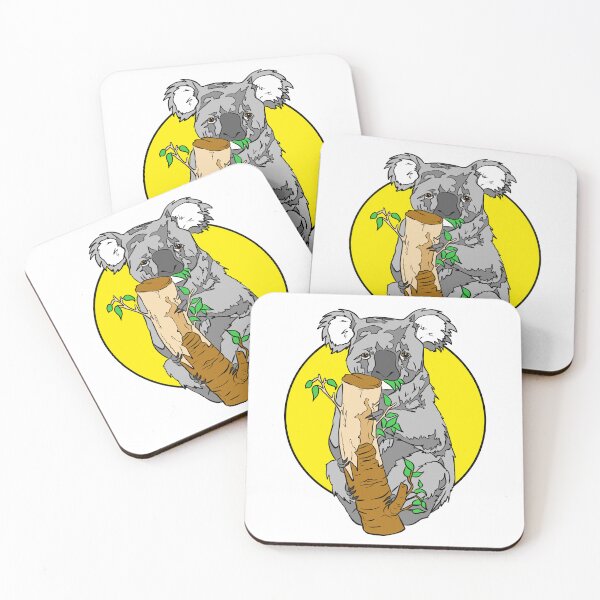 Item preview, Koala eating Eucalyptus | Gift for Koala Lover designed and sold by Marian Murdoch.