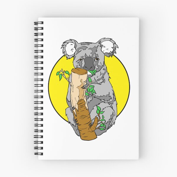 Item preview, Koala eating Eucalyptus | Gift for Koala Lover designed and sold by Marian Murdoch.