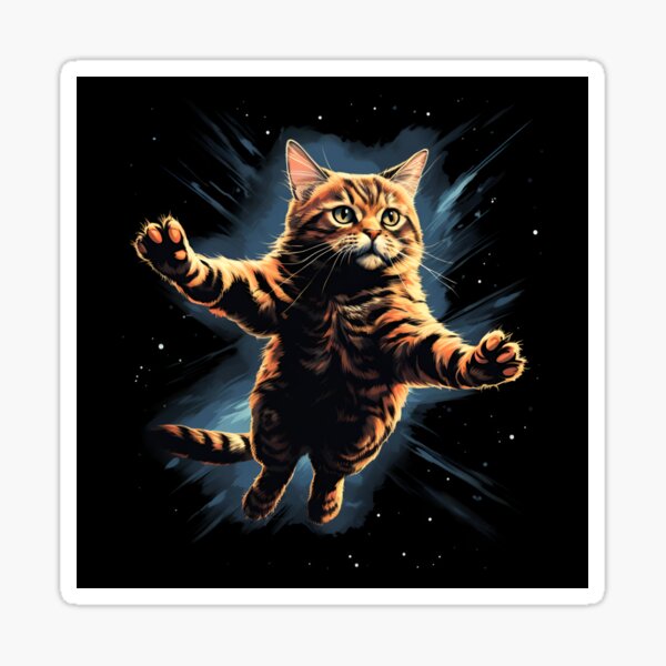 Cat Jump Sticker - Cat Jump Happy - Discover & Share GIFs in 2023