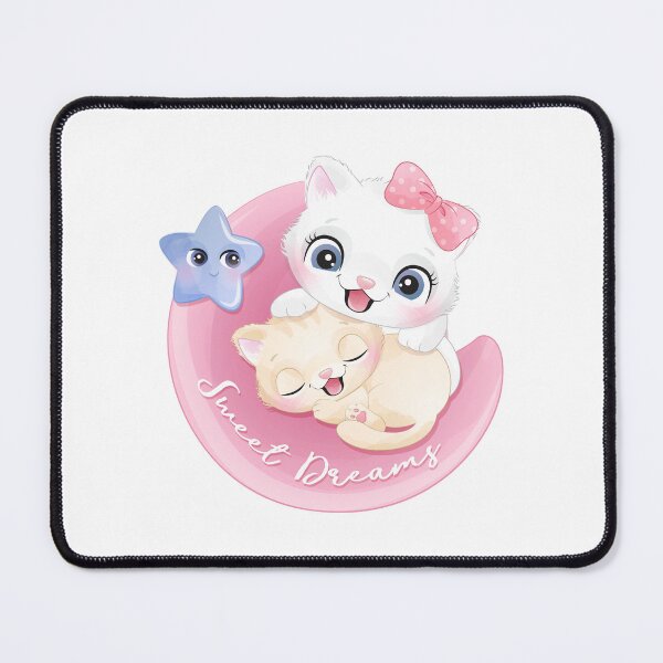 Item preview, mom cat lull baby cat sleep, baby cat sleep inside mom’s hand, cute mom and baby kitten designed and sold by GreyStanzione1.