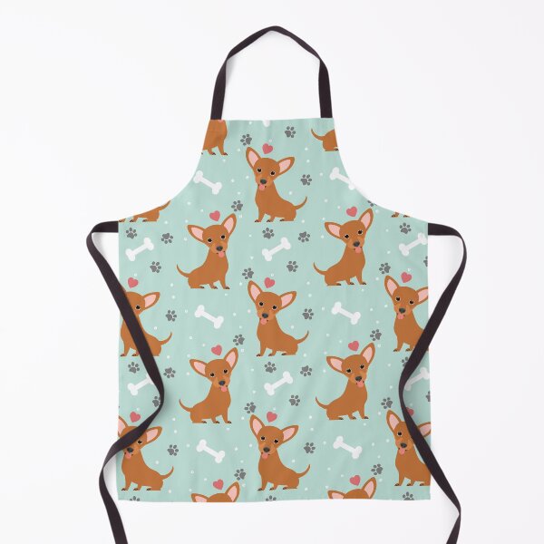 Item preview, Red Chiweenie Dachshund Chihuahua Mix Upright Ears designed and sold by Lulupainting.