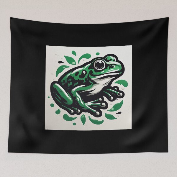 Item preview, The Frog's Palette Colorful Amphibian Impressions designed and sold by Daniel Dudgeon.