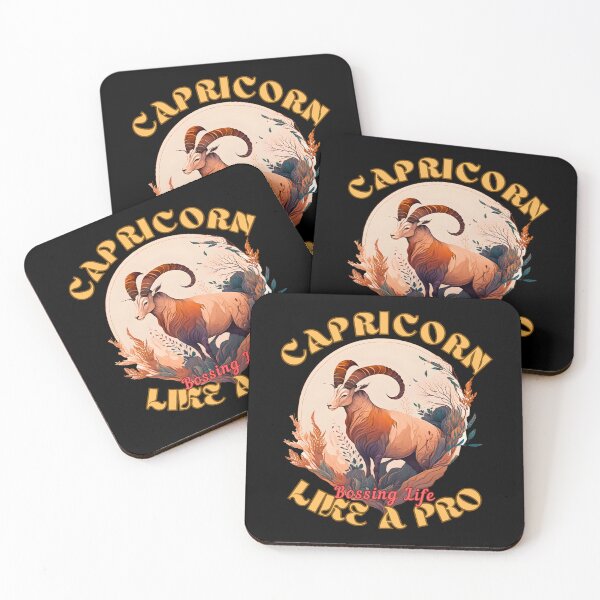Item preview, Capricorn: Bossing Life Like A Pro. capricorn sign designed and sold by ZodiacWonders.