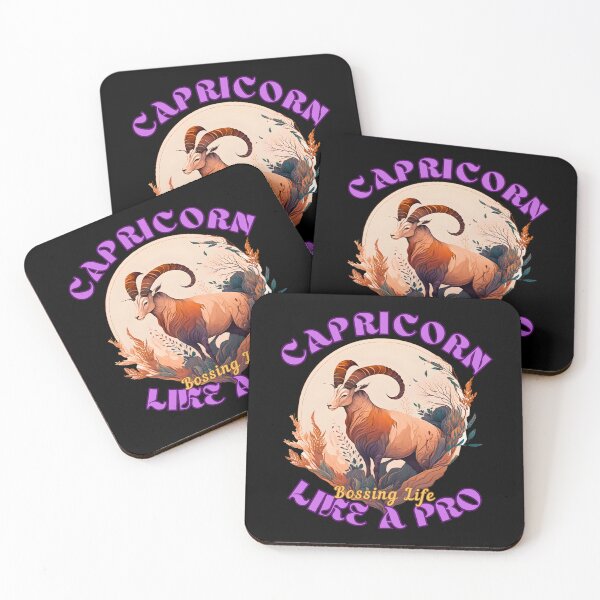 Item preview, Capricorn: Bossing Life Like A Pro. capricorn girl designed and sold by ZodiacWonders.