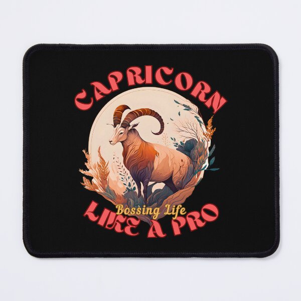Item preview, Capricorn: Bossing Life Like A Pro. capricorn astrology designed and sold by ZodiacWonders.