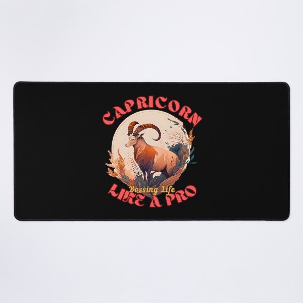 Item preview, Capricorn: Bossing Life Like A Pro. capricorn astrology designed and sold by ZodiacWonders.
