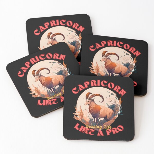Item preview, Capricorn: Bossing Life Like A Pro. capricorn astrology designed and sold by ZodiacWonders.