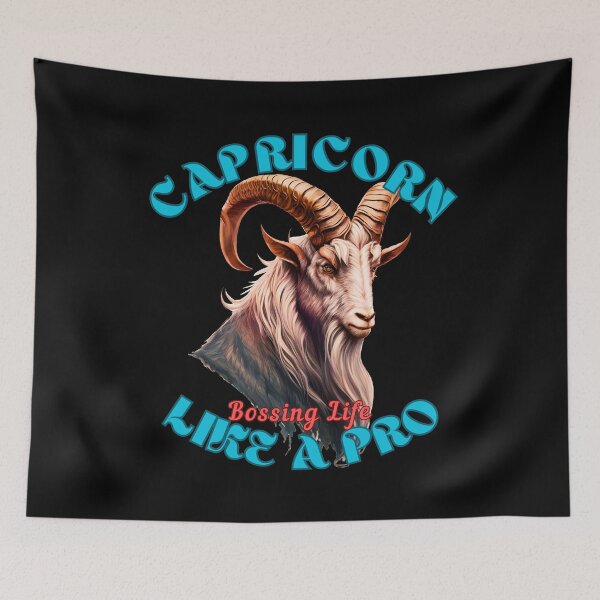 Item preview, Capricorn: Bossing Life Like A Pro. capricorn lover designed and sold by ZodiacWonders.