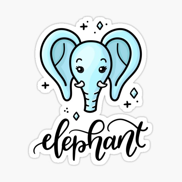 Elephant Sticker