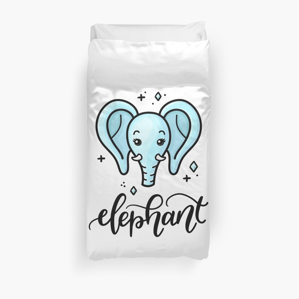 Elephant Duvet Cover