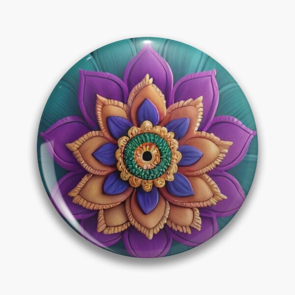 Item preview, Vibrant Mandala Bloom designed and sold by pngart1.