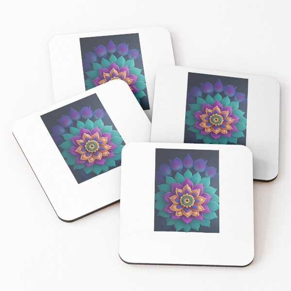 Item preview, Vibrant Mandala Bloom designed and sold by pngart1.