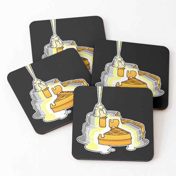 Item preview, Demigender Pride Flag Waffles LGBT designed and sold by flannmoriath.