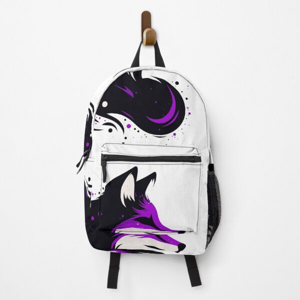 Item preview, Purple and Black Fox Silhouette in Vector Style designed and sold by Azura Alstrine.