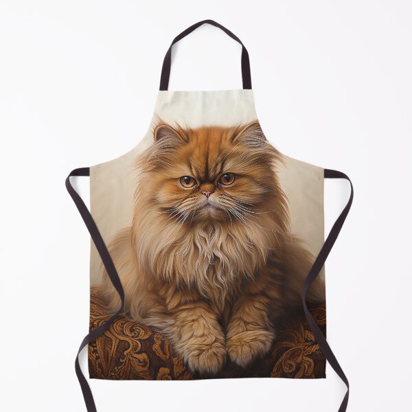 Item preview, Orange Persian Cat 03 designed and sold by Elisabeth Lucas.