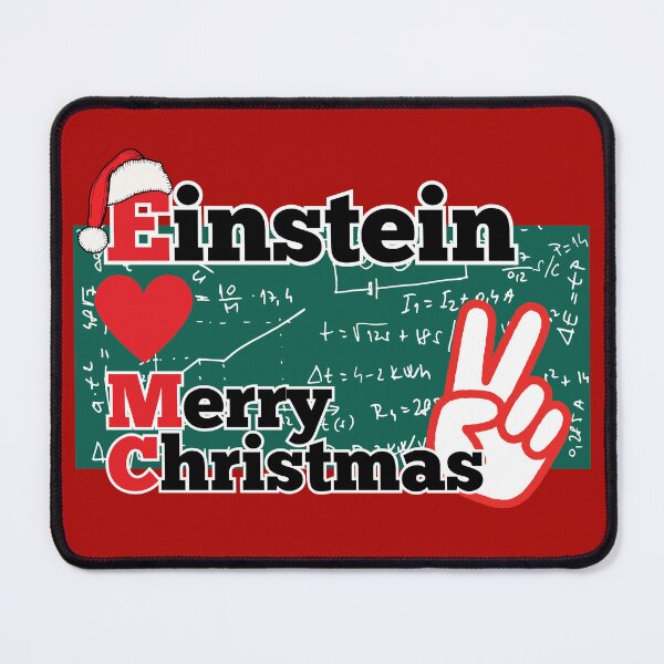 Item preview, E MC2 - Einstein loves Merry Christmas 2 designed and sold by VieBelieve.