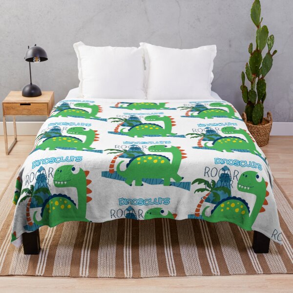 Item preview, roar dinosaur with mountain, green dinosaur goes climbing, cartoon dinosaur with landscape designed and sold by GreyStanzione1.