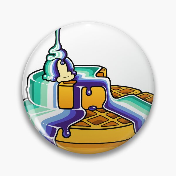 Item preview, Gay Man Pride Waffles LGBT designed and sold by flannmoriath.
