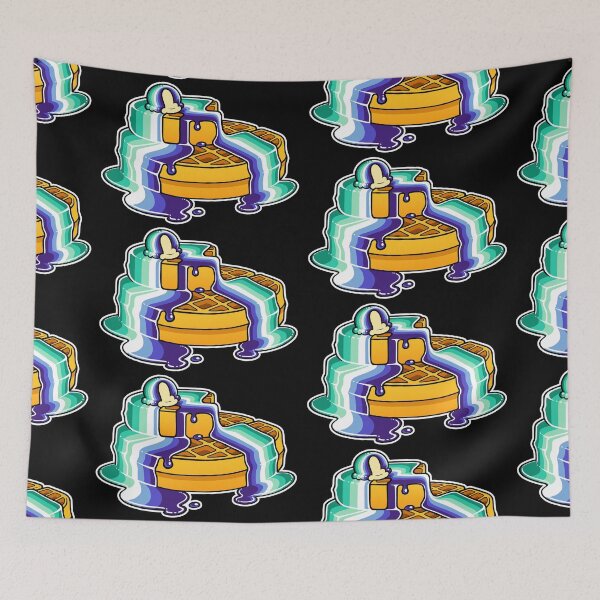 Item preview, Gay Man Pride Waffles LGBT designed and sold by flannmoriath.