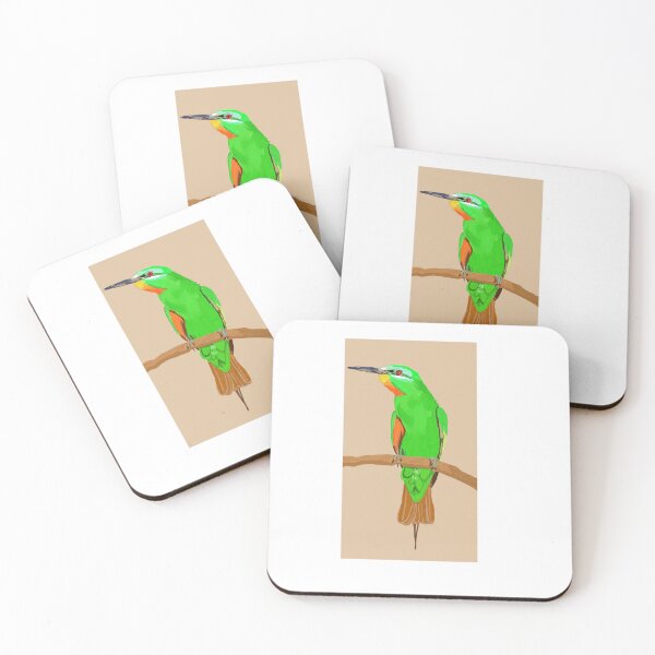 Item preview, Blue Cheeked Bee Eater designed and sold by pinkyjainpan.