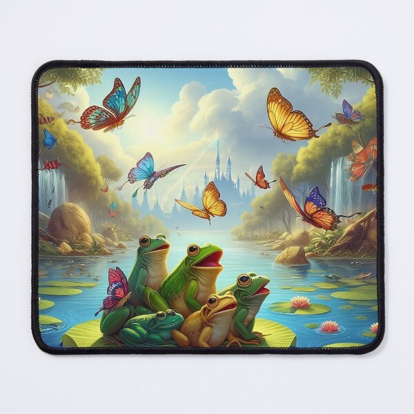 Item preview, Splendid Croakscapes: Frog-Inspired Creations designed and sold by Daniel Dudgeon.