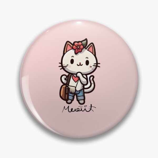 Item preview, Bag flower. Cute cat. Cat character designed and sold by Miya-ArtShop.