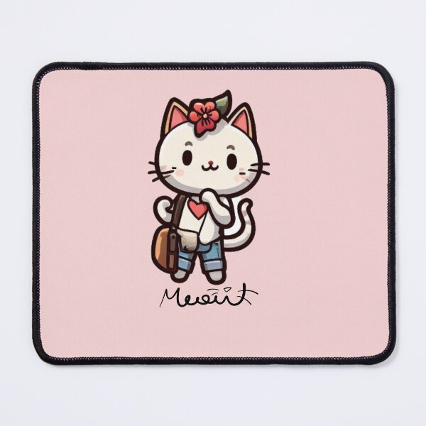 Item preview, Bag flower. Cute cat. Cat character designed and sold by Miya-ArtShop.