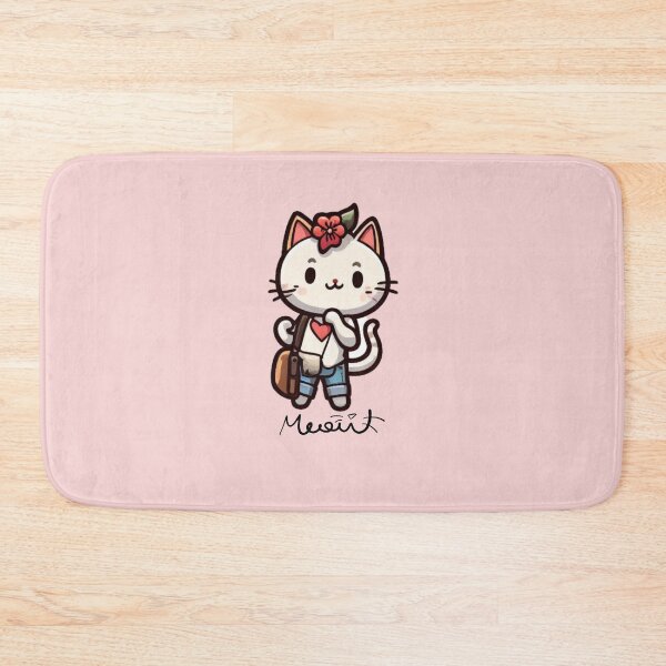 Item preview, Bag flower. Cute cat. Cat character designed and sold by Miya-ArtShop.