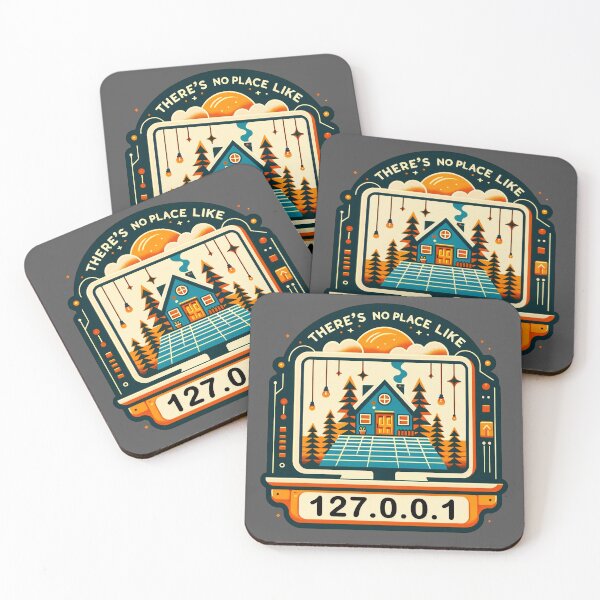 Item preview, There's No Place Like 127.0.0.1  designed and sold by Rice Rocca.