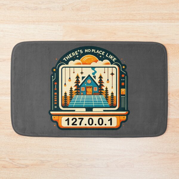 Item preview, There's No Place Like 127.0.0.1  designed and sold by Rice Rocca.