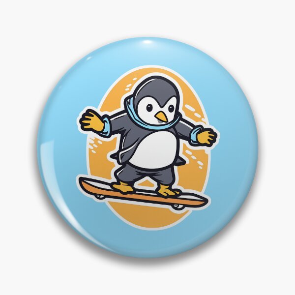 Item preview, Surfskate Penguin designed and sold by kongkorakrich.