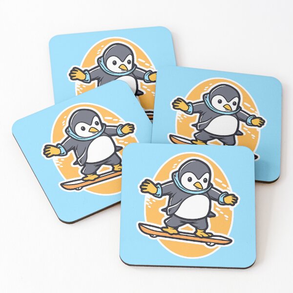 Item preview, Surfskate Penguin designed and sold by kongkorakrich.