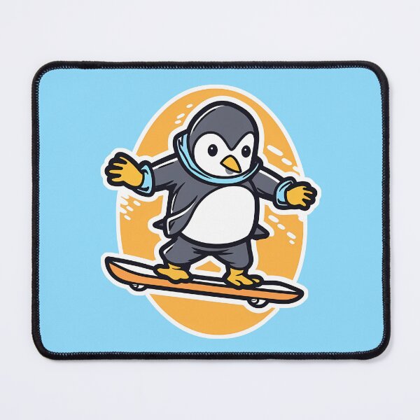 Item preview, Surfskate Penguin designed and sold by kongkorakrich.