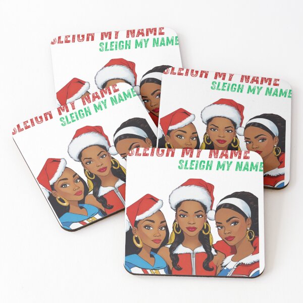 Item preview, Sleigh My Name - 90s R&B Christmas designed and sold by MADzRw.