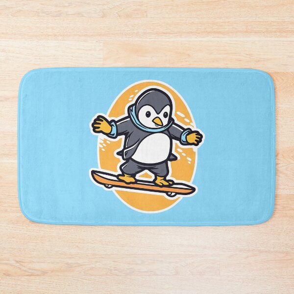 Item preview, Surfskate Penguin designed and sold by kongkorakrich.
