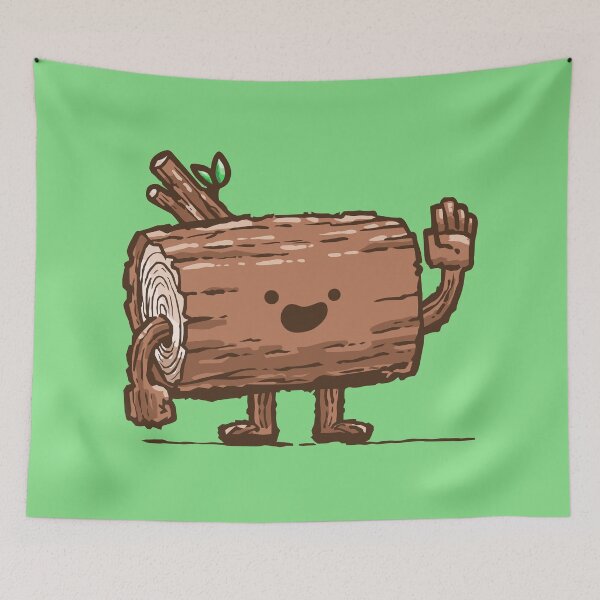Item preview, The Friendly Log designed and sold by dangerhuskie.