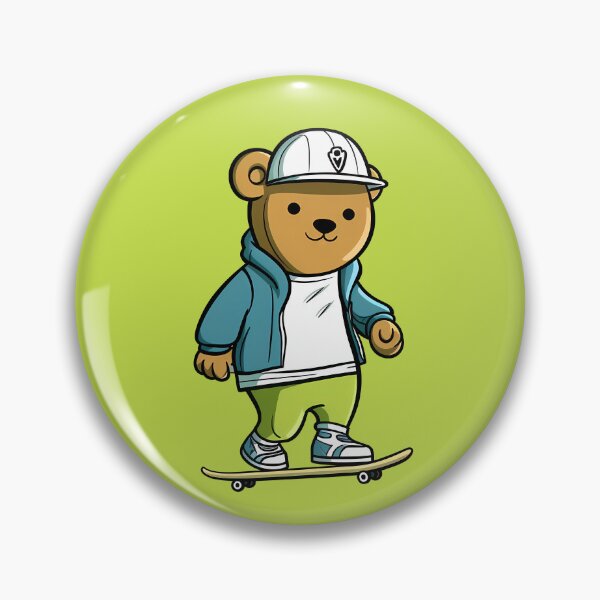 Item preview, Surfskate Teddy Bear designed and sold by kongkorakrich.